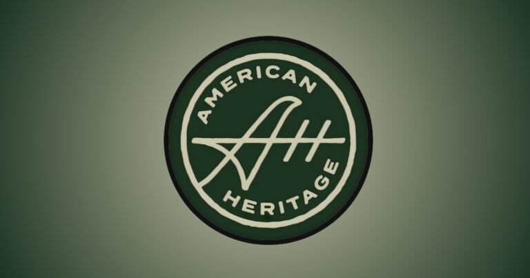 American Heritage logo, a heritage apparel and outdoors shop on Historic C-Street.