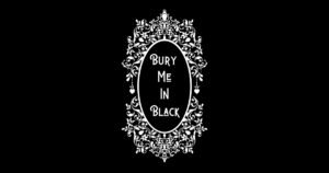 Bury Me In Black logo, an alternative fashion boutique on Historic C-Street.