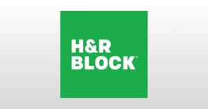 H&R Block, tax filing and financial services on Historic C-Street in Springfield, Missouri.
