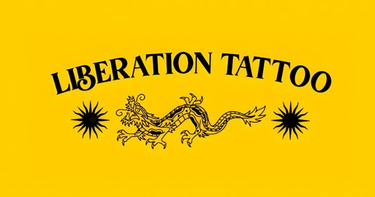 Liberation Tattoo, bold custom tattoo work on Historic C-Street in Springfield, Missouri.