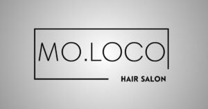 MO.LOCO Hair Salon logo, a modern hair salon on Historic Commercial Street in Springfield, Missouri.