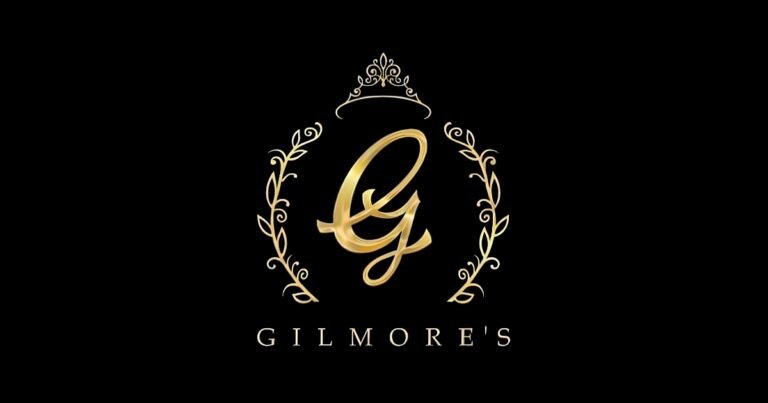 Ms. Gilmore's crowned G monogram logo, a tearoom and boutique on Historic C-Street in Springfield, Missouri.