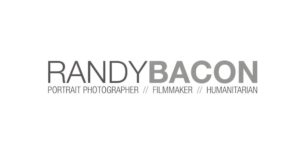 Randy Bacon Studio and Gallery logo, a portrait photographer on Historic Commercial Street, Springfield, MO.