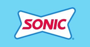 Sonic Drive-In logo, a drive-in restaurant and Historic C-Street community supporter in Springfield, Missouri.