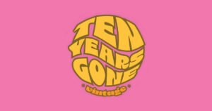Ten Years Gone Vintage retro logo, a vintage clothing shop on Historic Commercial Street, Springfield, MO.