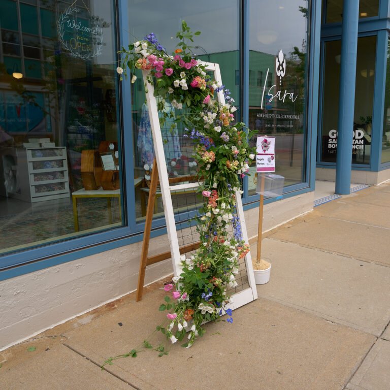 The C-Street Floral Stroll, a one-mile loop of floral arrangements on C-Street in June in Springfield, MO
