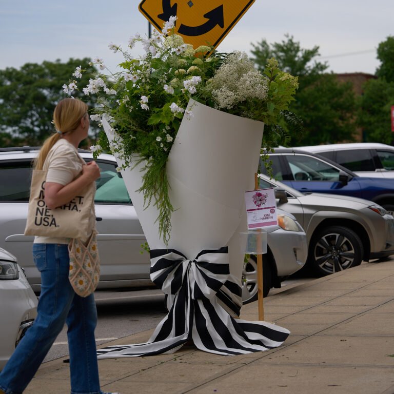 The C-Street Floral Stroll, a one-mile loop of floral arrangements on C-Street in June in Springfield, MO