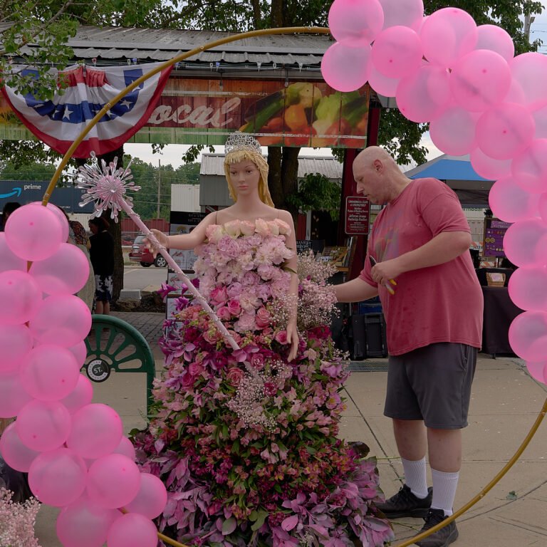 The C-Street Floral Stroll, a one-mile loop of floral arrangements on C-Street in June in Springfield, MO