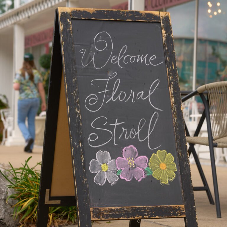 The C-Street Floral Stroll, a one-mile loop of floral arrangements on C-Street in June in Springfield, MO