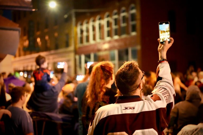 Costumed participants at Thriller on C-Street, a Halloween event on Historic Commercial Street, Springfield, MO